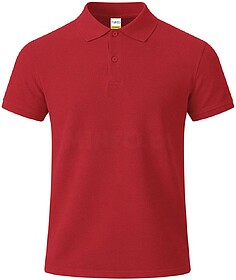 Polo Criança Cor Charles 100% Algodão Ringspun, Piqué 180...