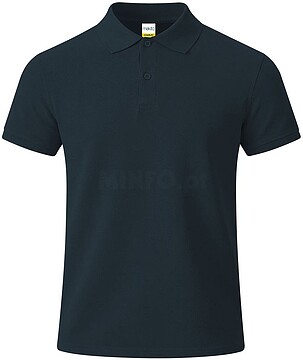 Polo Criança Cor Charles 100% Algodão Ringspun, Piqué 180 g/ m2 22341