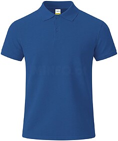 Polo Criança Cor Charles 100% Algodão Ringspun, Piqué 180...