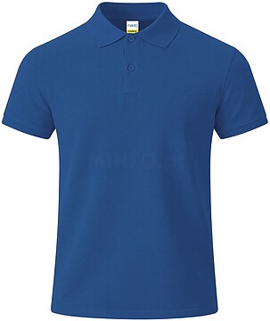 Polo Criança Cor Charles 100% Algodão Ringspun, Piqué 180 g/ m2 22341