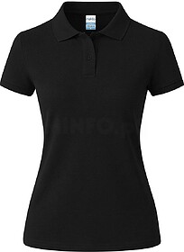 Polo Mulher Cor Charles 100% Algodão Ring Spun, Piqué 180 ...