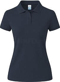 Polo Mulher Cor Charles 100% Algodão Ring Spun, Piqué 180 ...