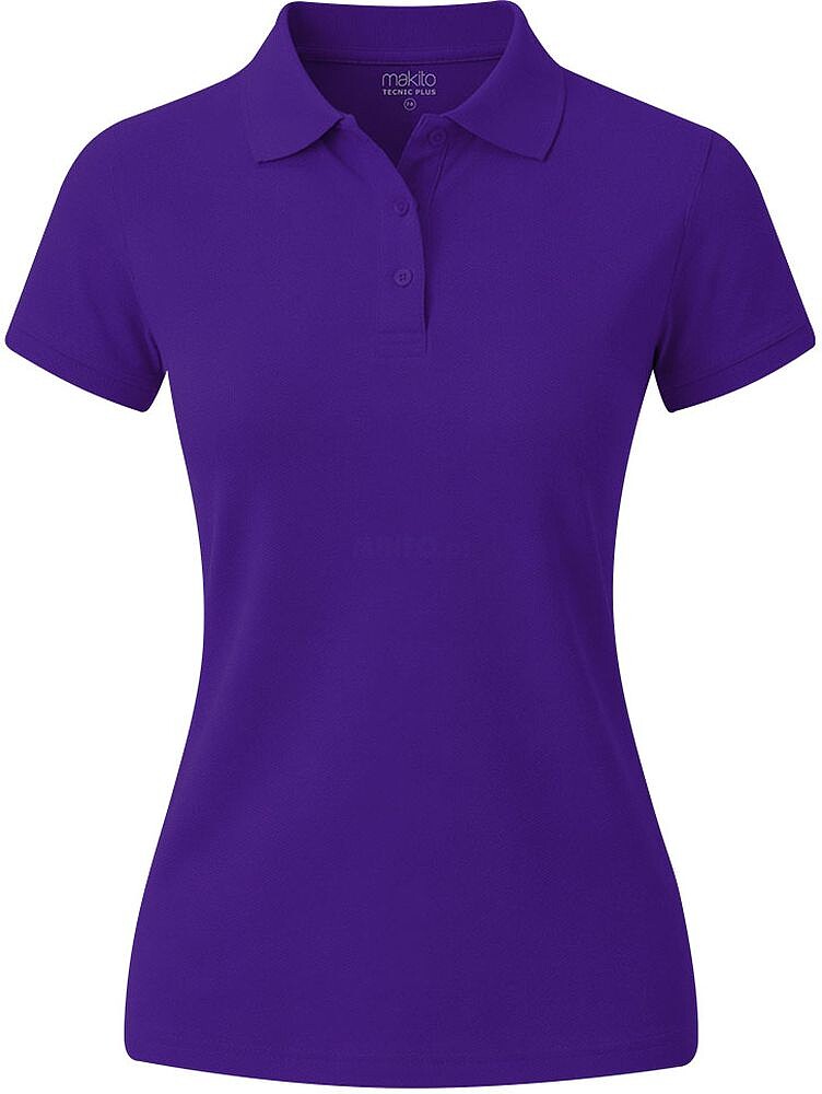 Polo Mulher Tecnic Plus 100% Poliéster, Piqué 180 g/ m2 Transpirável 22345