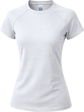 T-Shirt Mulher Cocker 100% Poliéster Waffle Interlock 135 g/ m2 Transpirável 22346