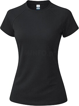 T-Shirt Mulher Cocker 100% Poliéster Waffle Interlock 135 g/ m2 Transpirável 22346