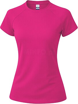 T-Shirt Mulher Cocker 100% Poliéster Waffle Interlock 135 g/ m2 Transpirável 22346