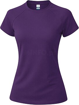 T-Shirt Mulher Cocker 100% Poliéster Waffle Interlock 135 g/ m2 Transpirável 22346
