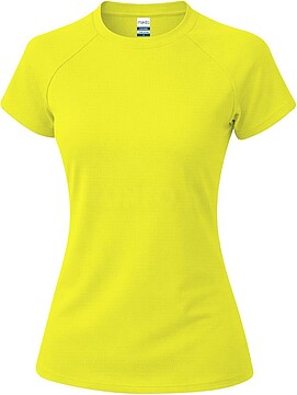 T-Shirt Mulher Cocker 100% Poliéster Waffle Interlock 135 g/ m2 Transpirável 22346