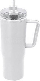 Caneca Térmica Gabrion PP Reciclado 900 ml BRANCO S/T