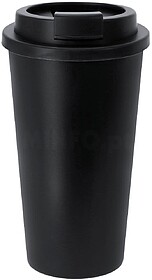Copo Térmico Lexander PP Reciclado 450 ml PRETO S/T