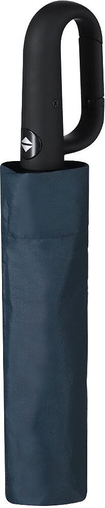 Chapéu de Chuva Jonathor Pongee 190T RPET. Varas Fibra de Vidro 21’. Abertura e Fecho Automáticos. Sistema Anti-Vento. Bolsa Pongee 22359