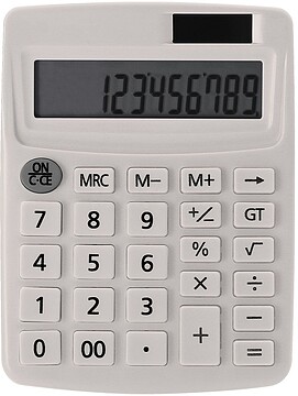 Calculadora Arabela Solar. 12 Dígitos. Pilha Botão Incluída 22381