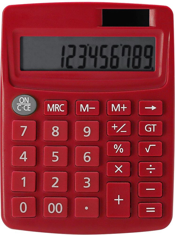 Calculadora Arabela Solar. 12 Dígitos. Pilha Botão Incluída 22381