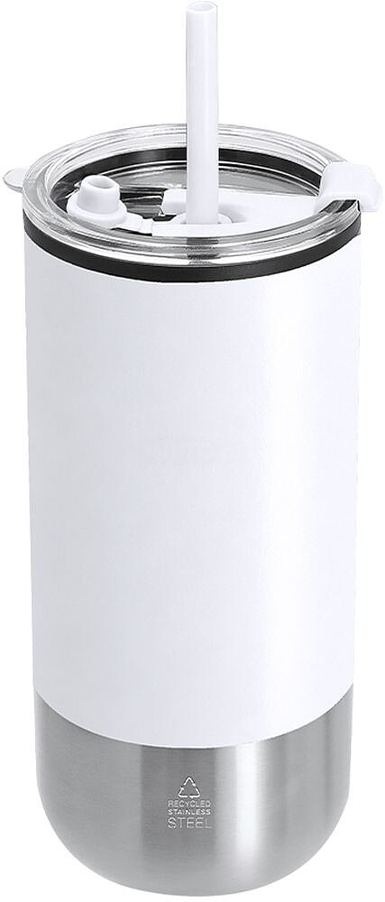 Copo Térmico Saren Aço Inox Reciclado/ Interior PP Reciclado 480 ml 22499