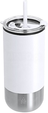 Copo Térmico Saren Aço Inox Reciclado/ Interior PP Reciclado 480 ml 22499