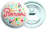 Badge opener 59 Crachá de 59mm com abre-cápsulas MV700065