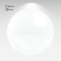 Biogiant : M96_Branco 2F1 Balão HG3fti personalizado cores metálicas, 2 faces 1 cor MVHG3FTM21962F1