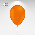 Smallon : P24_Laranja 1F3 Balão HG80i personalizado, 1 face 3 cores MVHG80I13241F3
