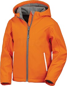R224JY Blusão Softshell de criança com capuz tam: 7/8 year...