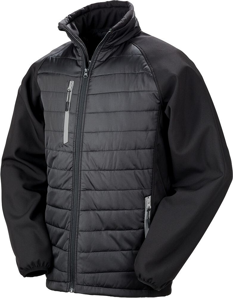 Blusão Softshell acolchoado Black Compass R237X
