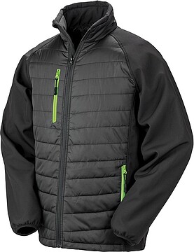 Blusão Softshell acolchoado Black Compass R237X