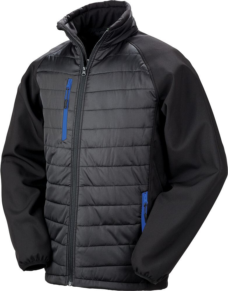 Blusão Softshell acolchoado Black Compass R237X
