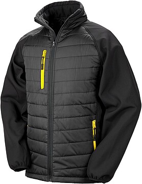 Blusão Softshell acolchoado Black Compass R237X