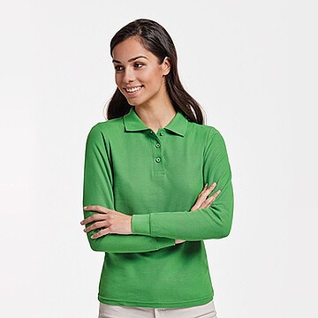 POLO ESTRELLA WOMAN L/S COR S; M; L; XL; XXL