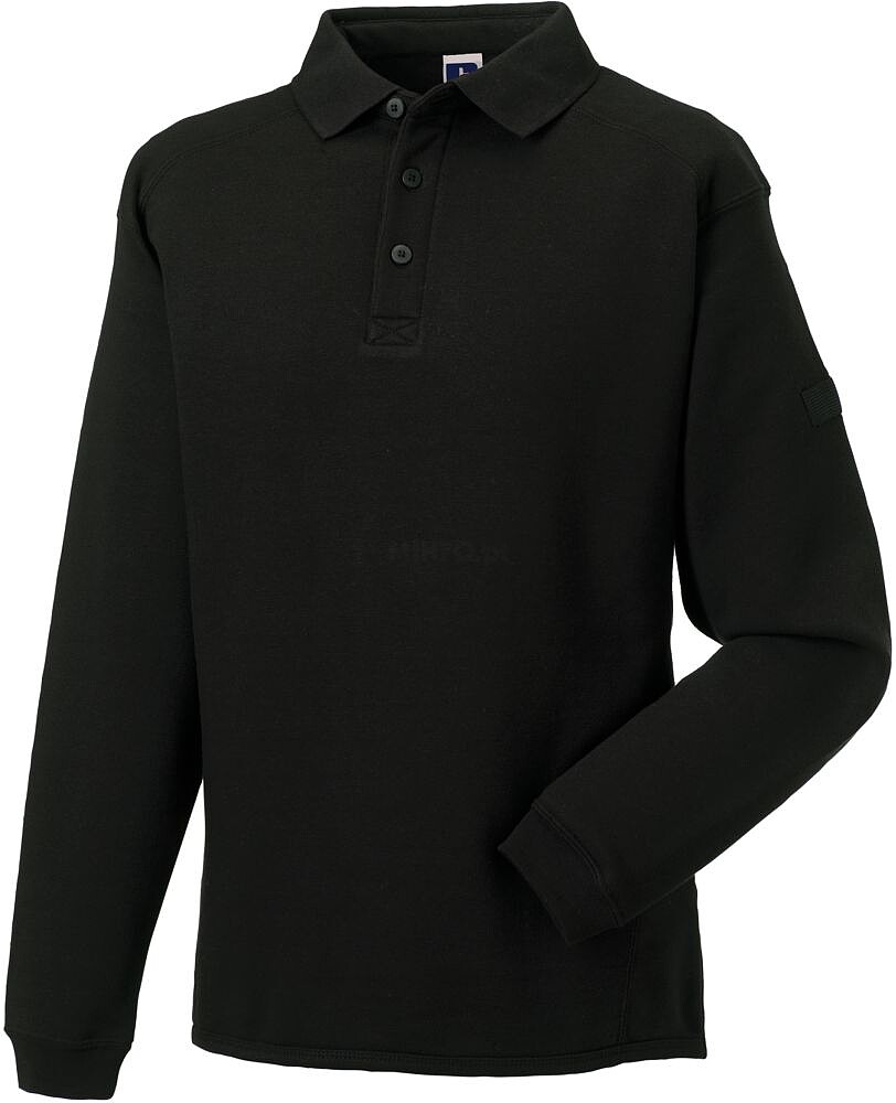 Sweatshirt com colarinho tipo polo Heavy Duty RU012M