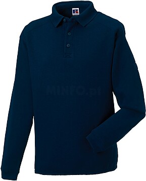 Sweatshirt com colarinho tipo polo Heavy Duty RU012M