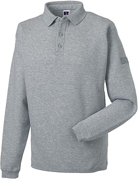 Sweatshirt com colarinho tipo polo Heavy Duty RU012M