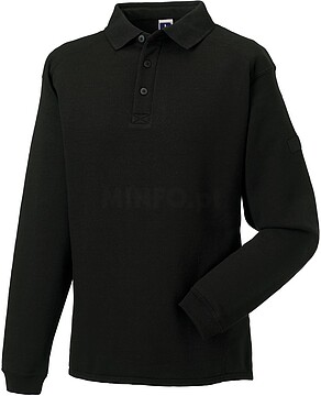 Sweatshirt com colarinho tipo polo Heavy Duty RU012M