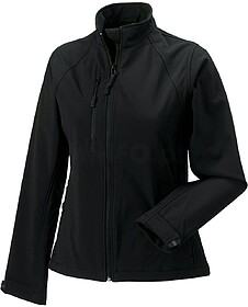 RU140F Casaco de senhora softshell tam: S cor: Black : Russe...