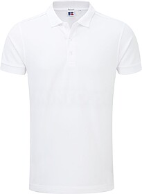 RU566M Polo Stretch de homem tam: 3XL cor: White : Russell