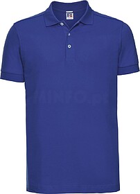 RU566M Polo Stretch de homem tam: L cor: Azure blue : Russel...