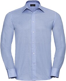 RU57001362M Oxford : Azul Claro M Camisa Oxford manga compri...