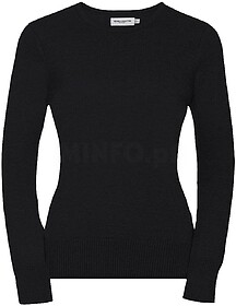 RU57016611M Damepul : Preto M Pulôver em malha Senhora 275g...