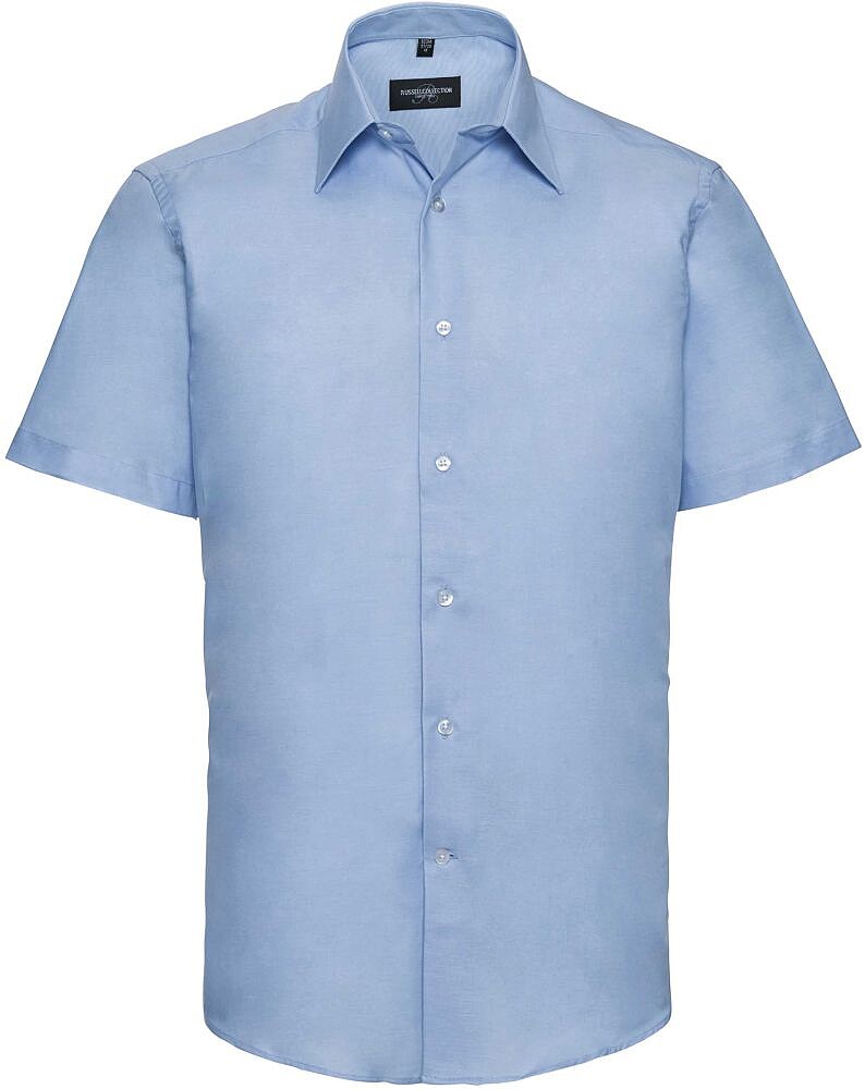 Camisa Oxford de homem manga curta RU923M