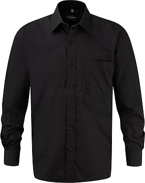 Camisa de homem de manga comprida em popeline RU936M