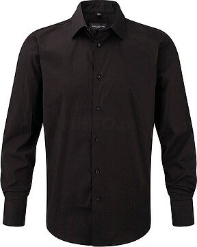 Camisa justa de manga comprida RU946M