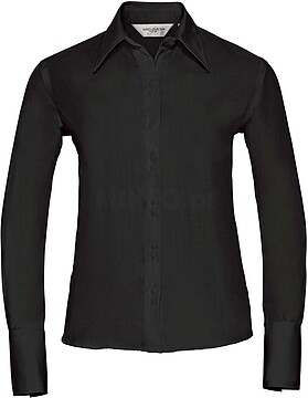 Camisa de senhora de manga comprida - não precisa passar a ferro RU956F