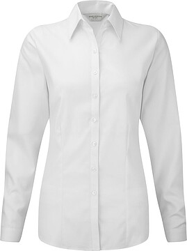 Camisa de senhora de manga comprida Herringbone RU962F