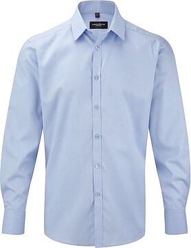 Camisa de homem de manga comprida Herringbone RU962M