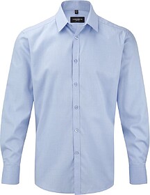 RU962M Camisa de homem de manga comprida Herringbone tam: XX...
