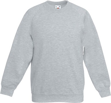 Sweatshirt de criança com mangas raglan (62-039-0) SC62039