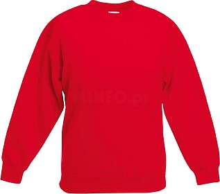 SC62041C Sweatshirt de criança Classic com mangas direitas ...