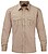 Camisa Manga Comprida Homem - 100% Sarja - Algodão S-2XL R-918M - imagem 2
