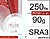 Autoadesivo Poliester 32x45 SRA3 Semi Mate C/Corte 75gr 1 folha petlaser ( 717433 ) 0555PABCON1 - imagem 1
