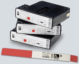 Pulseiras Z-Band Termics Direct Adult Red : 6CX x 200un 25X2...