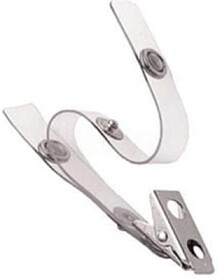 Zebra Lapel clips : : Pack de 100 itens